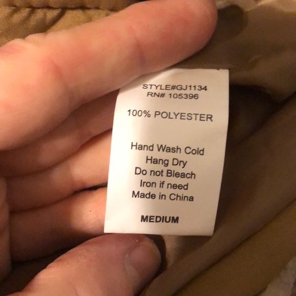 🍂🍁Gorgeous Anorak Camel Colored Jacket 🧥 - Picture 6 of 6